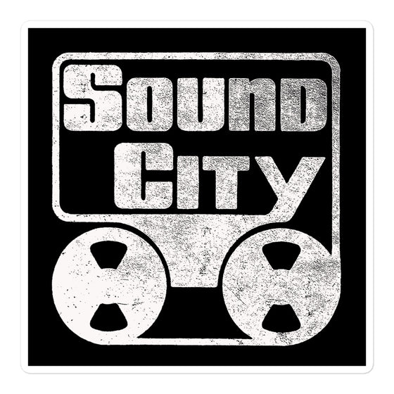 Sound City Bubble-free sticker