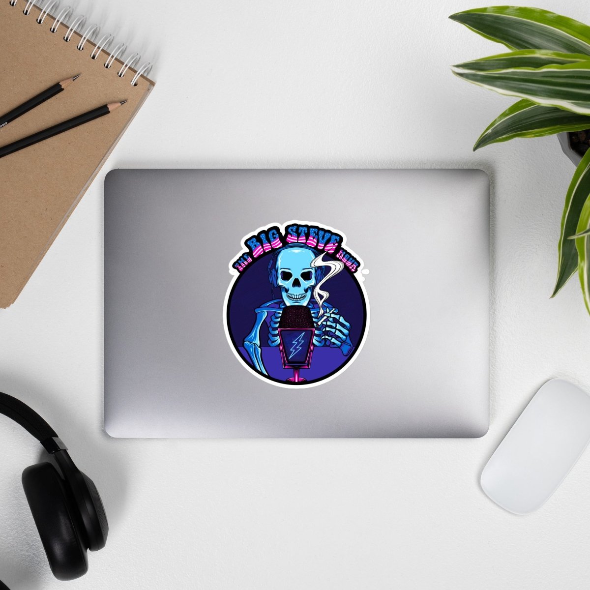 The Big Steve Hour Bubble - free stickers - Retroactv Merch Inc.