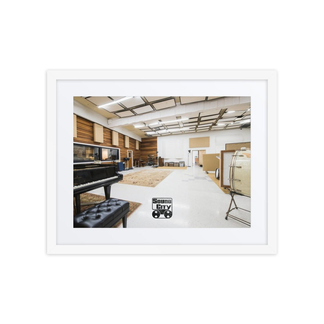 Sound City Live Room 16" x 20" Framed poster - Retroactv Merch Inc.
