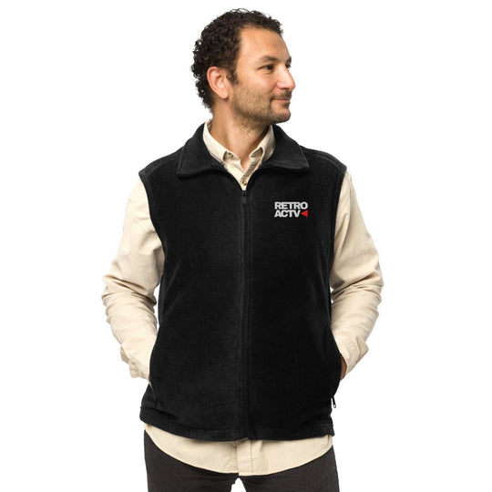 Retroactv Men’s Columbia fleece vest - Retroactv Merch Inc.