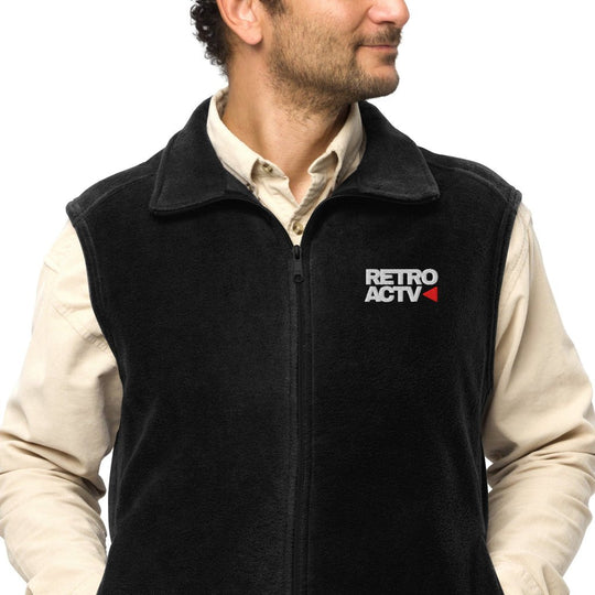Retroactv Men’s Columbia fleece vest - Retroactv Merch Inc.