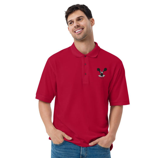Gary Grimshaw Seagull Spirit Men's Premium Polo - Retroactv Merch Inc.