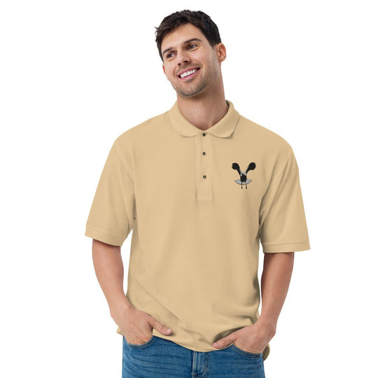 Gary Grimshaw Seagull Spirit Men's Premium Polo - Retroactv Merch Inc.