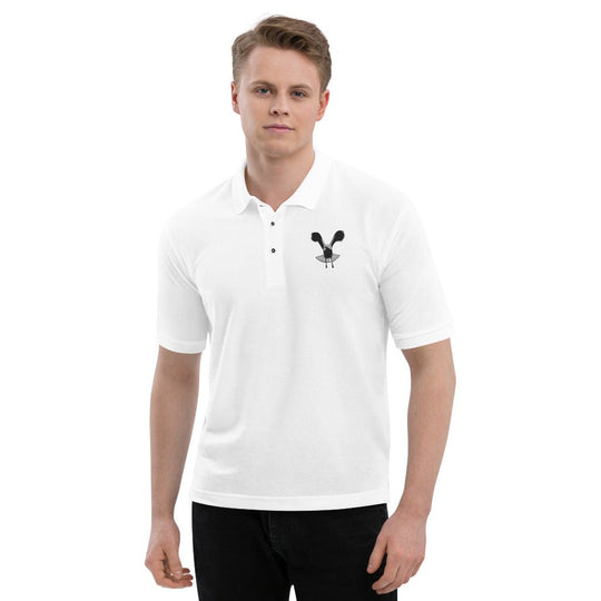 Gary Grimshaw Seagull Spirit Men's Premium Polo - Retroactv Merch Inc.