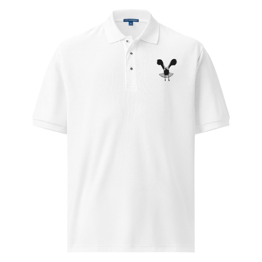 Gary Grimshaw Seagull Spirit Men's Premium Polo - Retroactv Merch Inc.