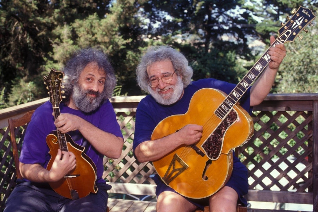 Jerry Garcia and David Grisman - Susana Millman - Retroactv Merch Inc.