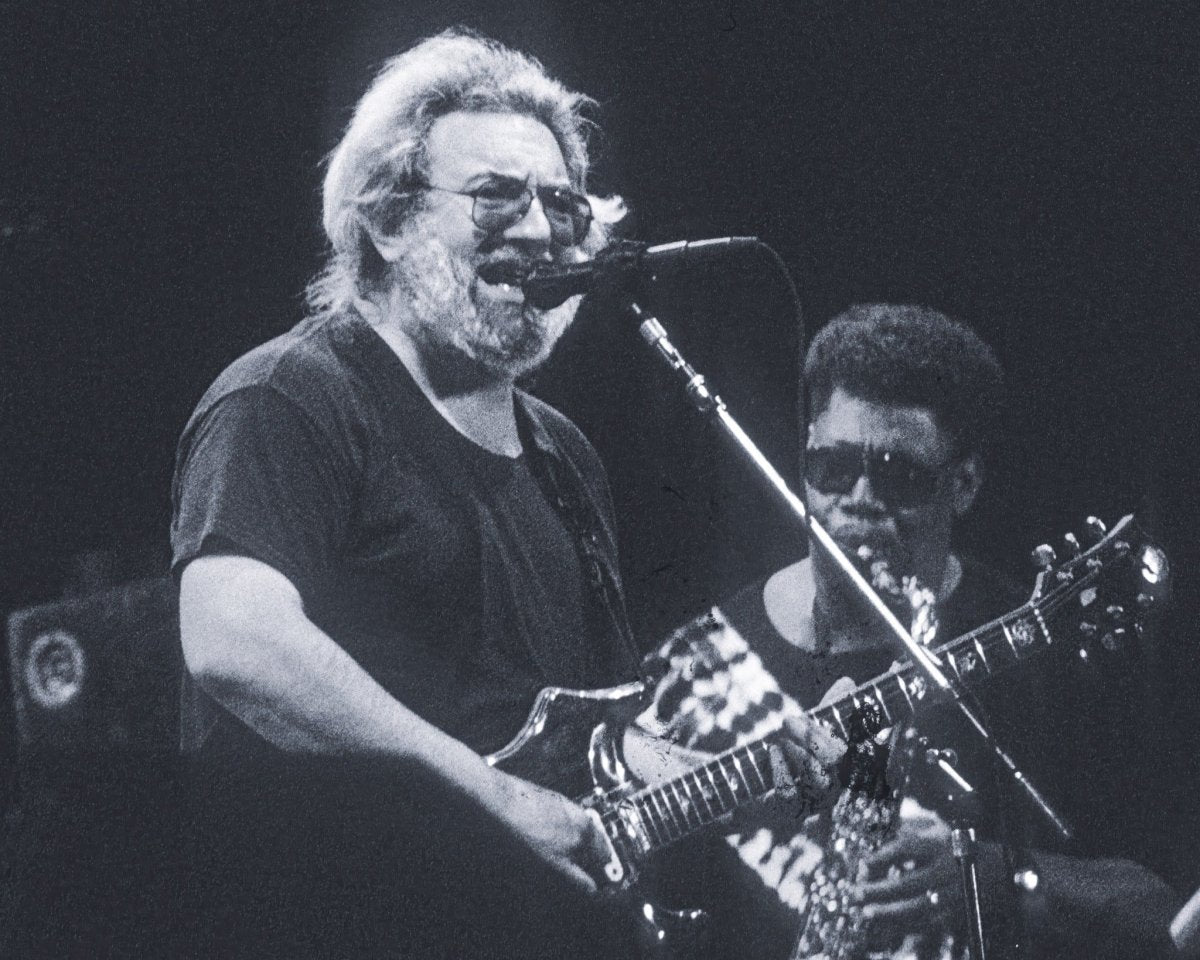 Jerry Garcia w/ Clarence Clemons - Susana Millman - Retroactv Merch Inc.