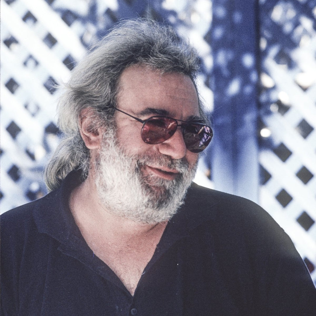 Jerry Garcia at the Cal Expo 1989 - Susana Millman - Retroactv Merch Inc.