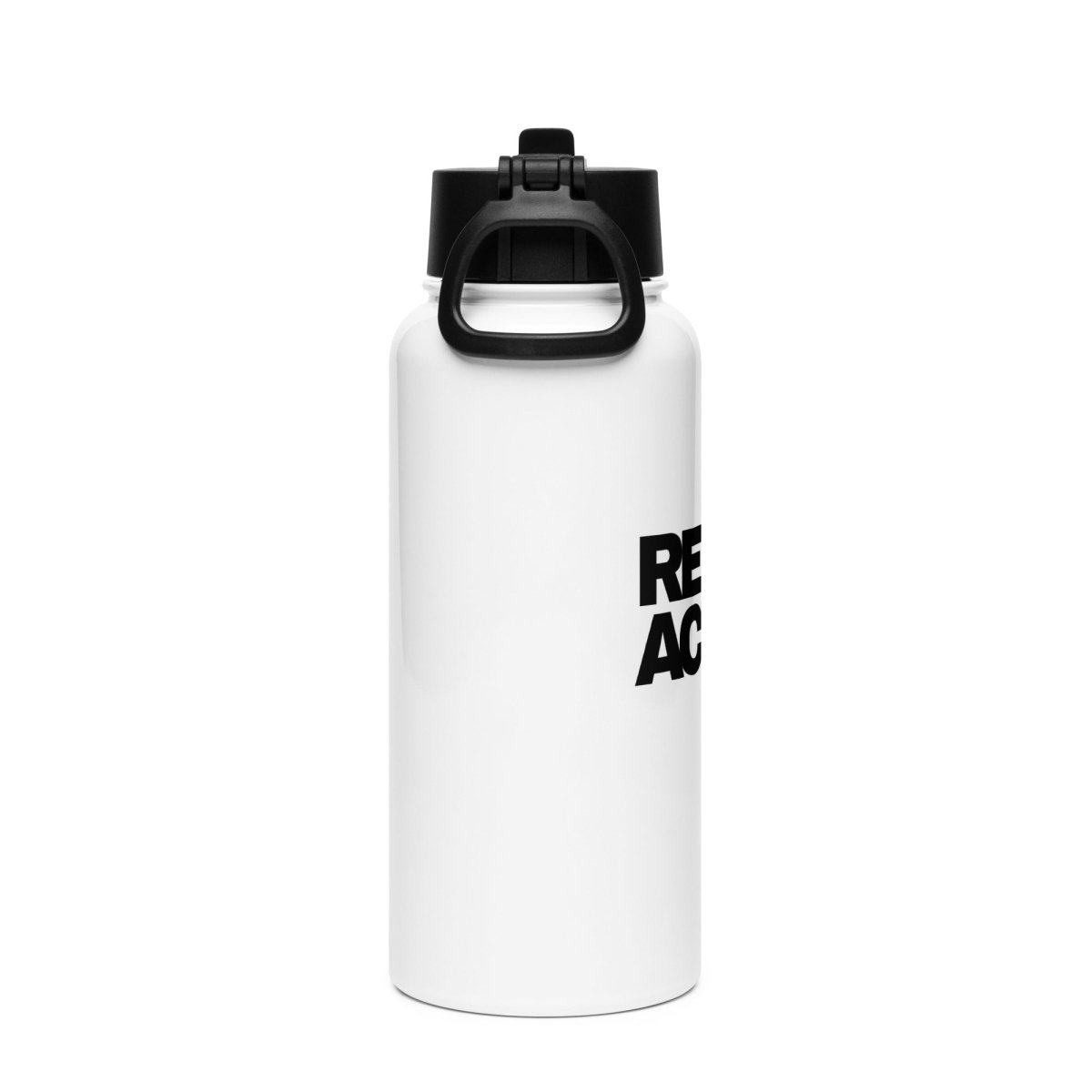 Retroactv stainless steel water bottle with a straw lid - Retroactv Merch Inc.