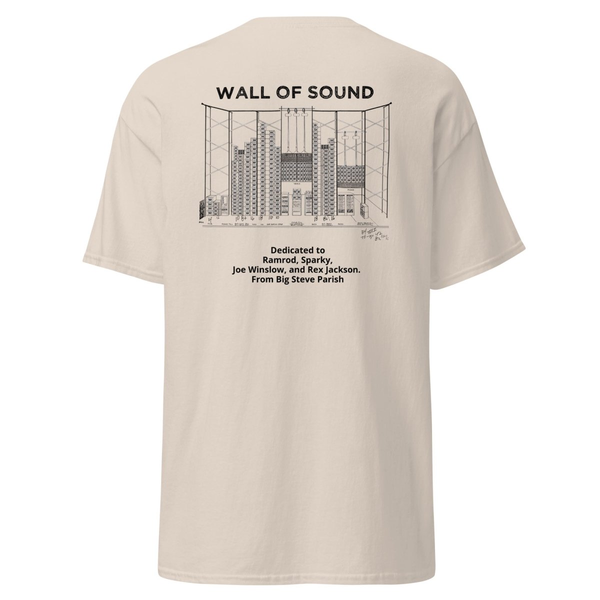 Big Steve Wall of Sound Unisex classic tee - Retroactv Merch Inc.