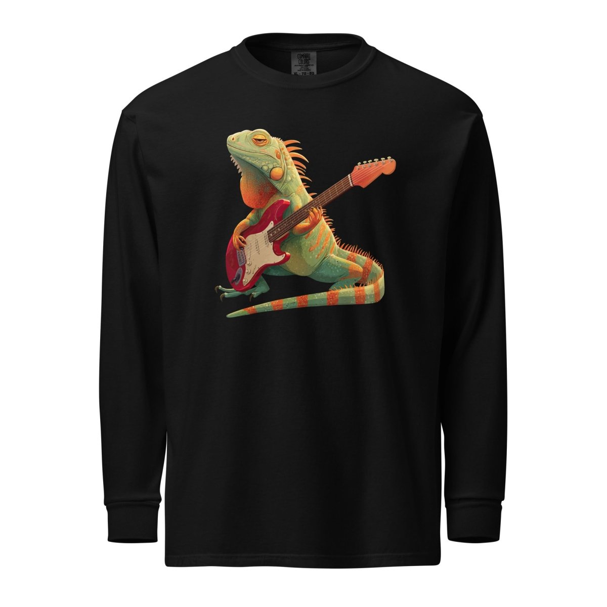 Big Steve Chonga Bonga garment - dyed heavyweight long - sleeve shirt - Retroactv Merch Inc.