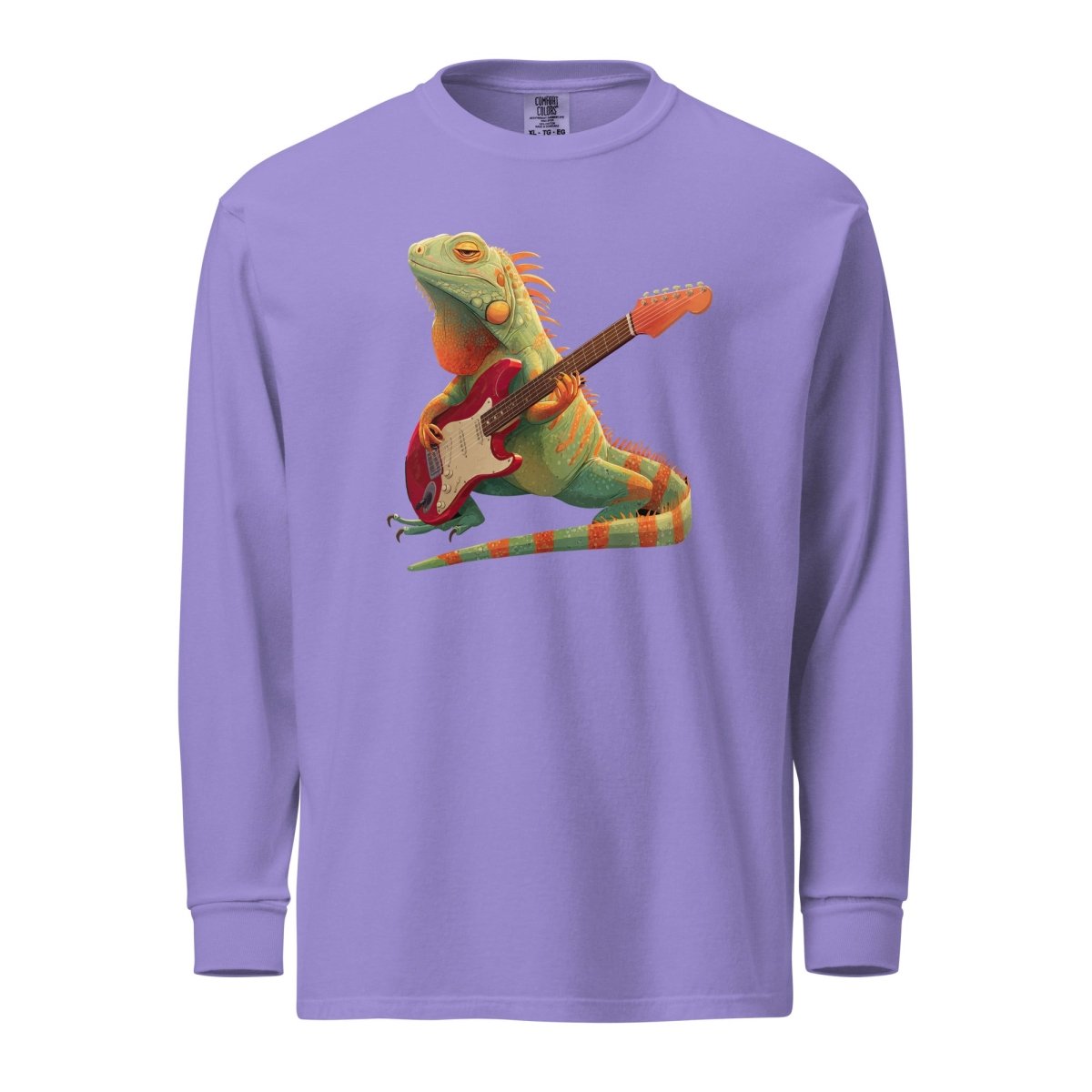 Big Steve Chonga Bonga garment - dyed heavyweight long - sleeve shirt - Retroactv Merch Inc.