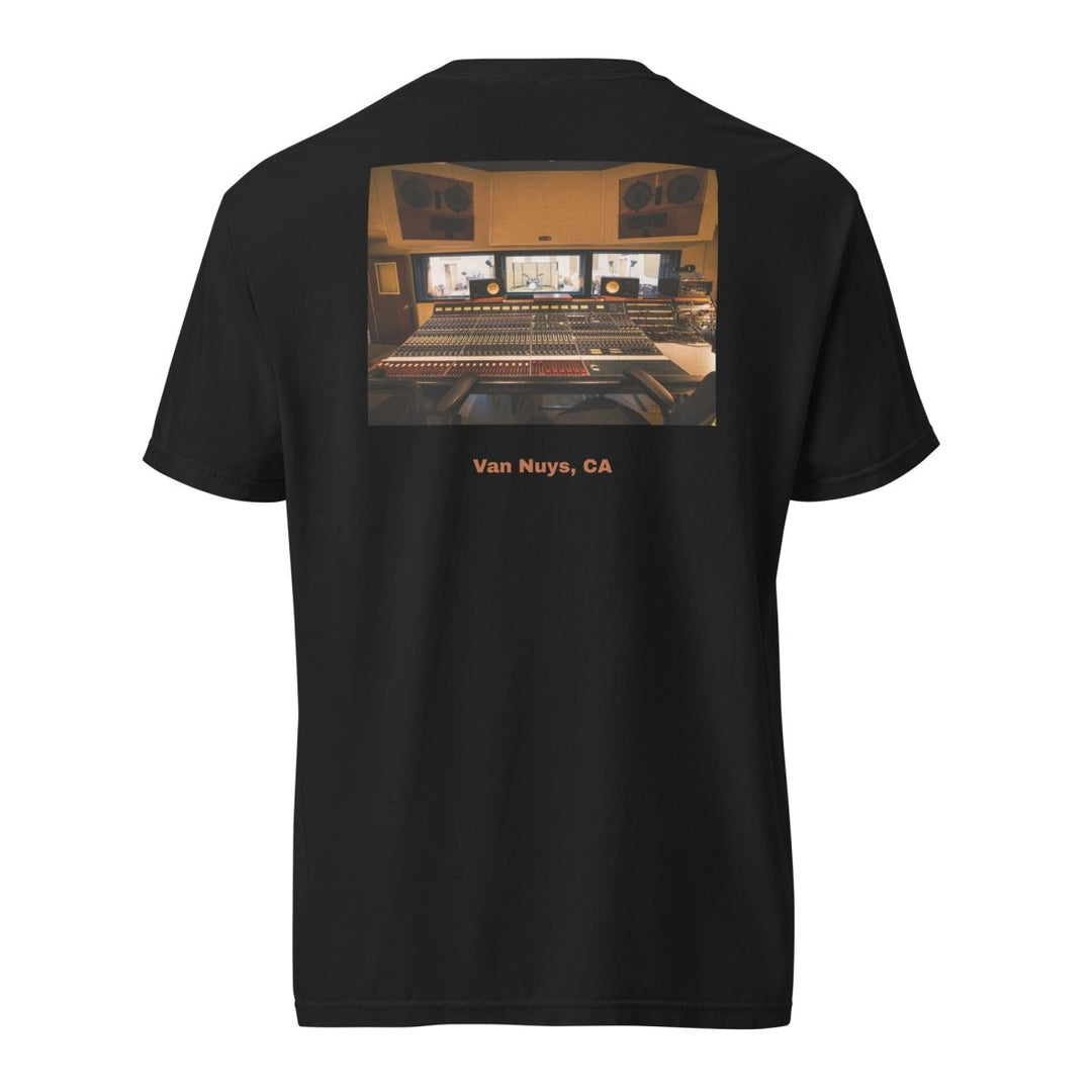 Sound City Studio A Control Room Unisex garment - dyed heavyweight t-shirt - Retroactv Merch Inc.
