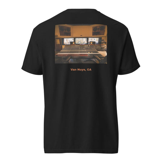 Sound City Studio A Control Room Unisex garment - dyed heavyweight t-shirt - Retroactv Merch Inc.