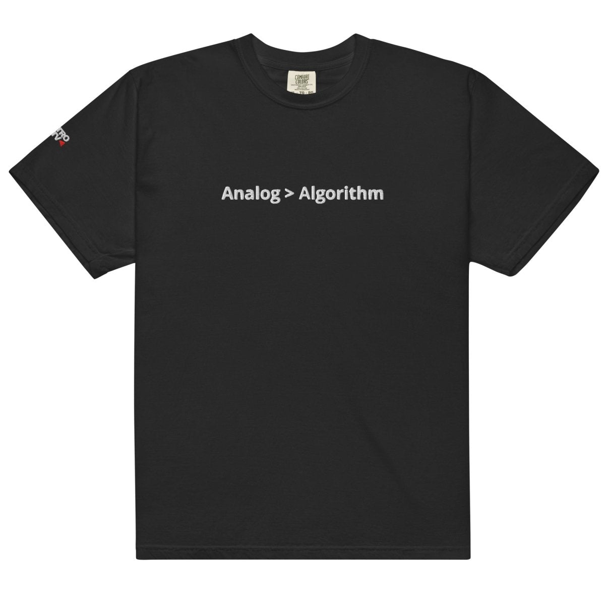 Analog > Algorithm Unisex garment - dyed heavyweight t-shirt - Retroactv Merch Inc.