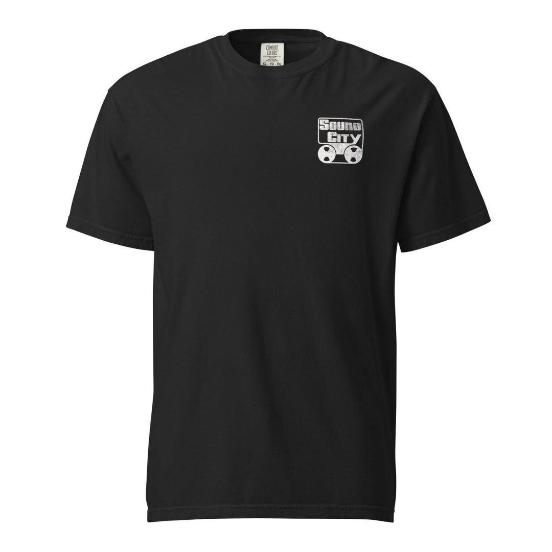 Sound City Studio A Control Room Unisex garment - dyed heavyweight t-shirt - Retroactv Merch Inc.