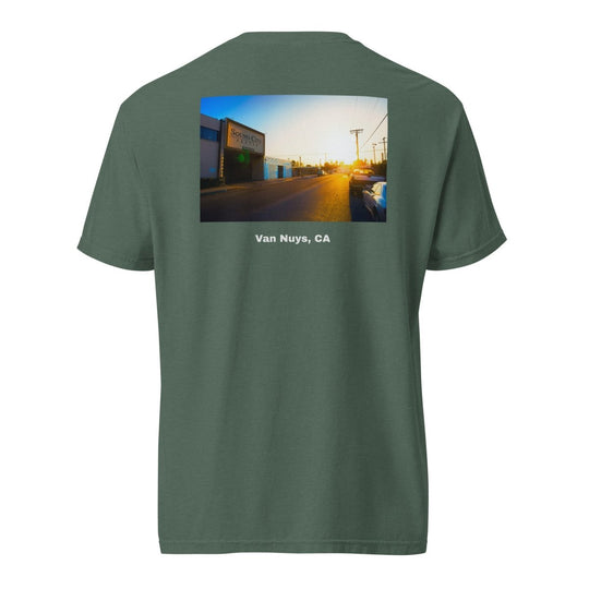 Sound City Sunset Unisex garment - dyed heavyweight t-shirt - Retroactv Merch Inc.