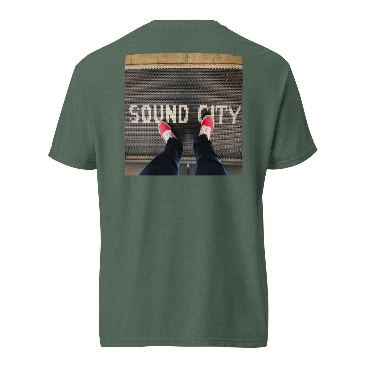 Sound City Doormat Unisex garment - dyed heavyweight t-shirt - Retroactv Merch Inc.