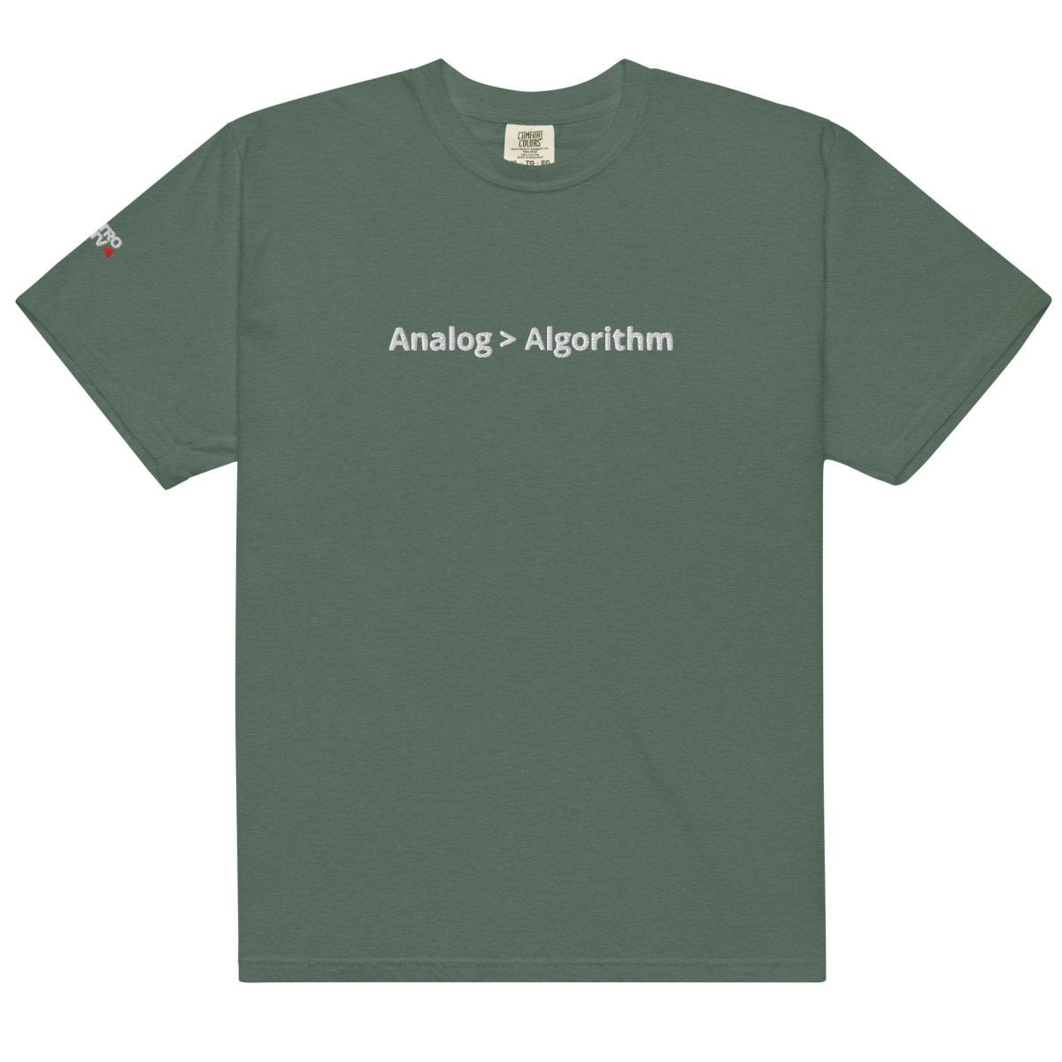 Analog > Algorithm Unisex garment - dyed heavyweight t-shirt - Retroactv Merch Inc.