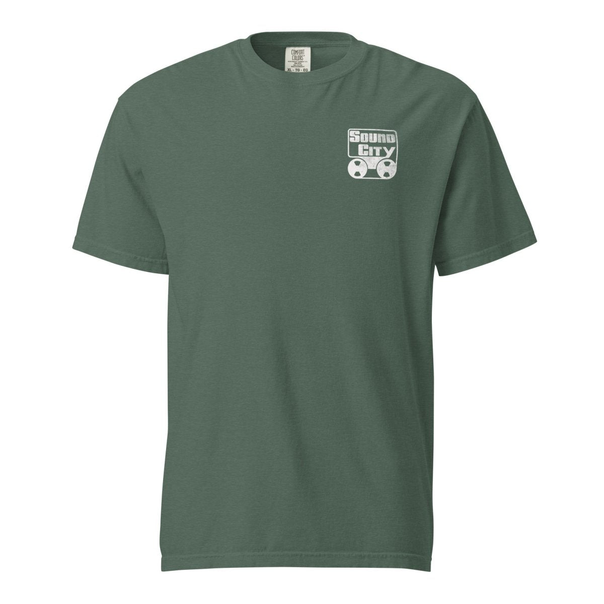 Sound City Studio A Control Room Unisex garment - dyed heavyweight t-shirt - Retroactv Merch Inc.