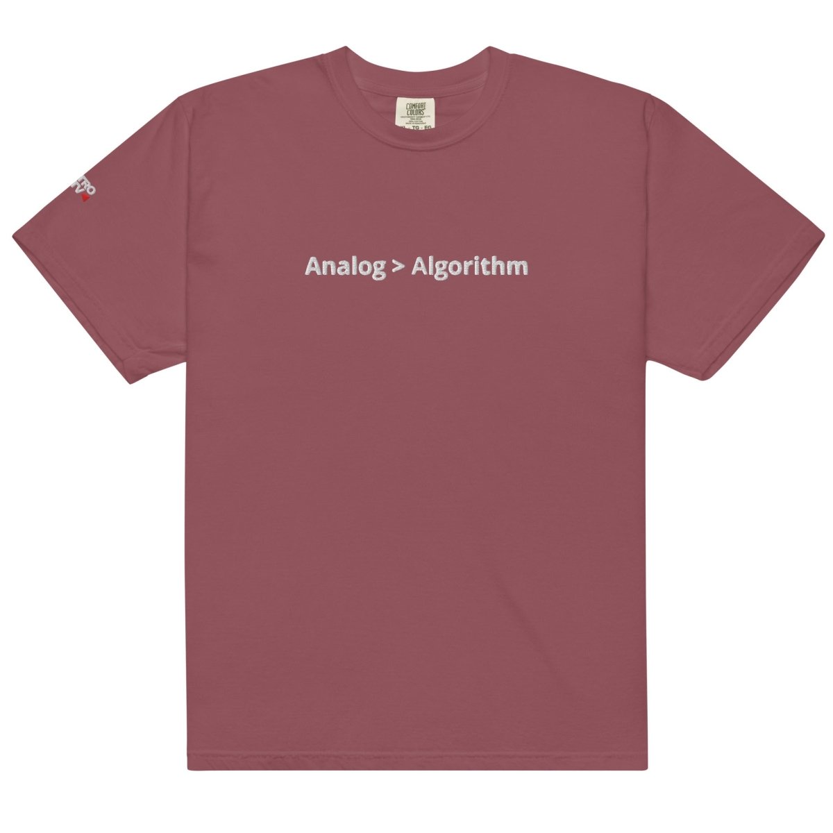 Analog > Algorithm Unisex garment - dyed heavyweight t-shirt - Retroactv Merch Inc.
