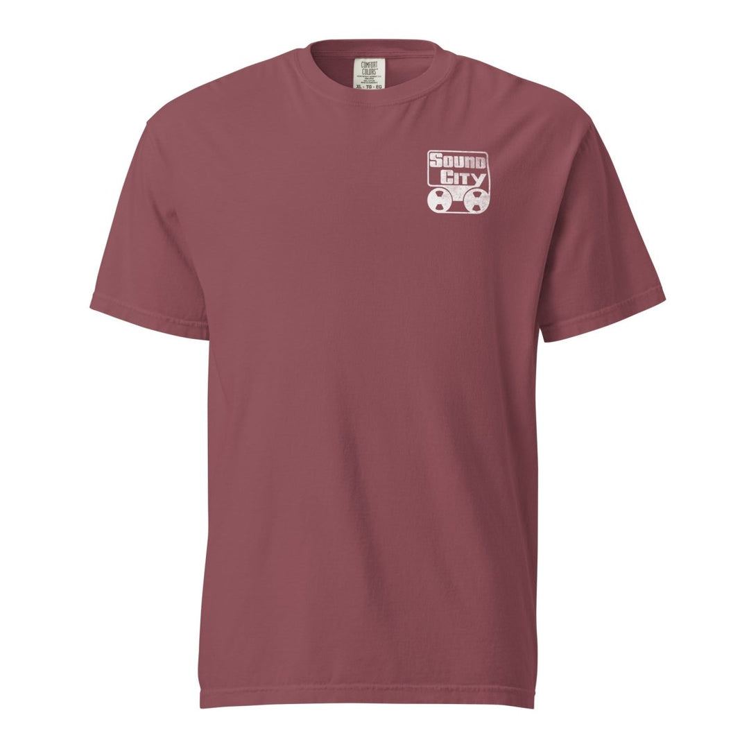 Sound City Live Room Unisex garment - dyed heavyweight t-shirt - Retroactv Merch Inc.