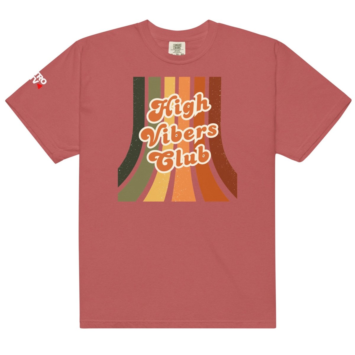 High Vibers Club Unisex garment - dyed heavyweight t-shirt - Retroactv Merch Inc.