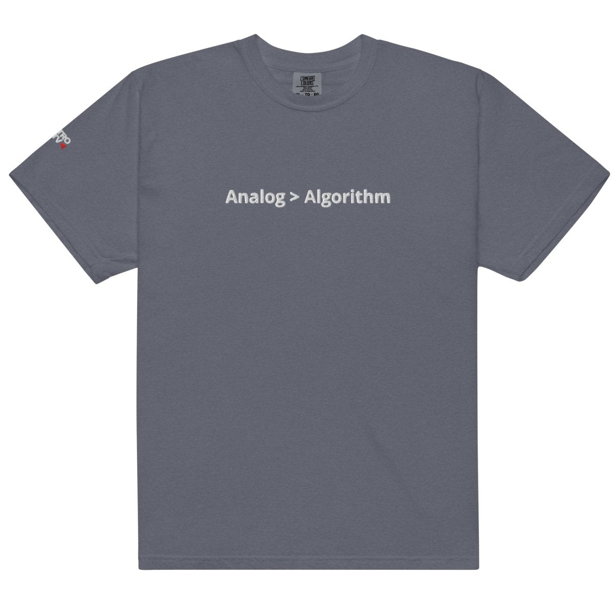 Analog > Algorithm Unisex garment - dyed heavyweight t-shirt - Retroactv Merch Inc.