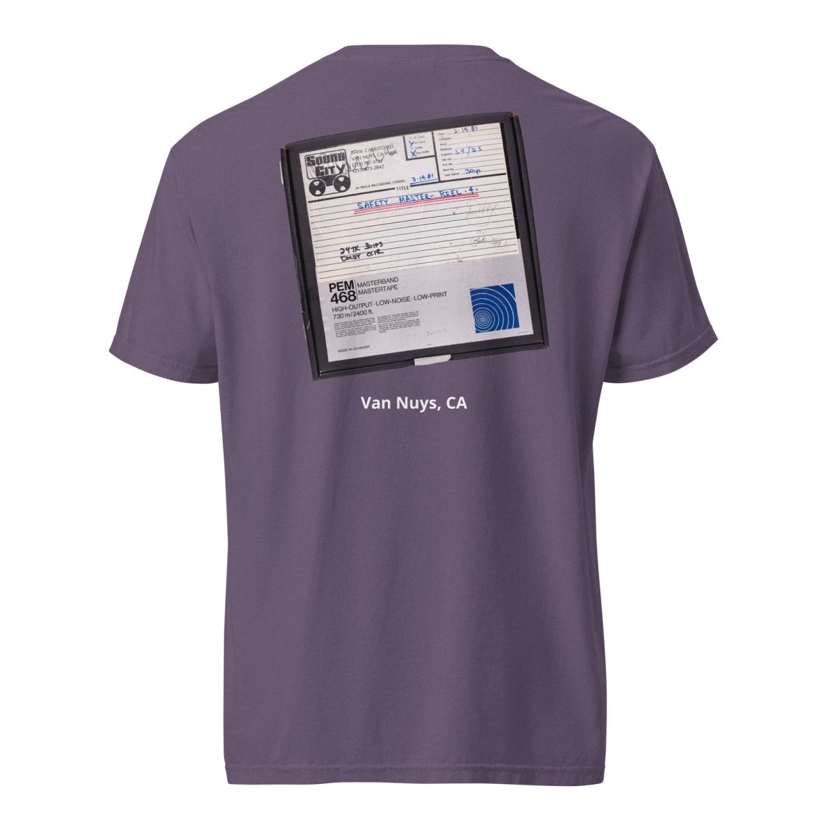 Sound City Master Reel Unisex garment - dyed heavyweight t-shirt - Retroactv Merch Inc.