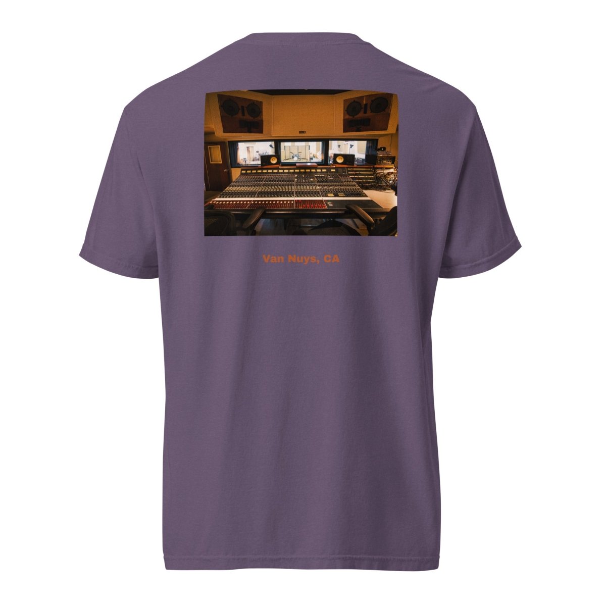 Sound City Studio A Control Room Unisex garment - dyed heavyweight t-shirt - Retroactv Merch Inc.