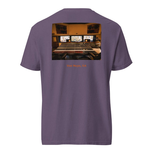Sound City Studio A Control Room Unisex garment - dyed heavyweight t-shirt - Retroactv Merch Inc.