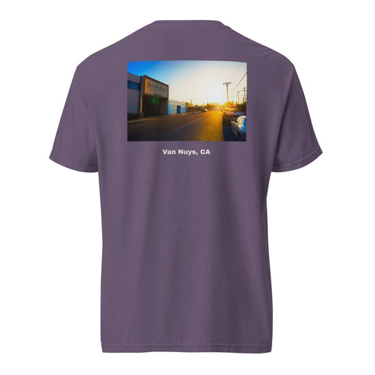 Sound City Sunset Unisex garment - dyed heavyweight t-shirt - Retroactv Merch Inc.
