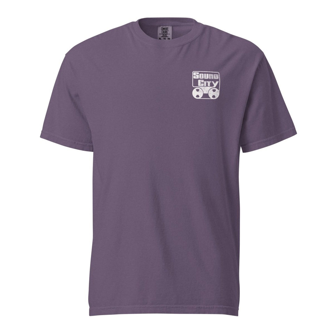 Sound City Studio A Control Room Unisex garment - dyed heavyweight t-shirt - Retroactv Merch Inc.