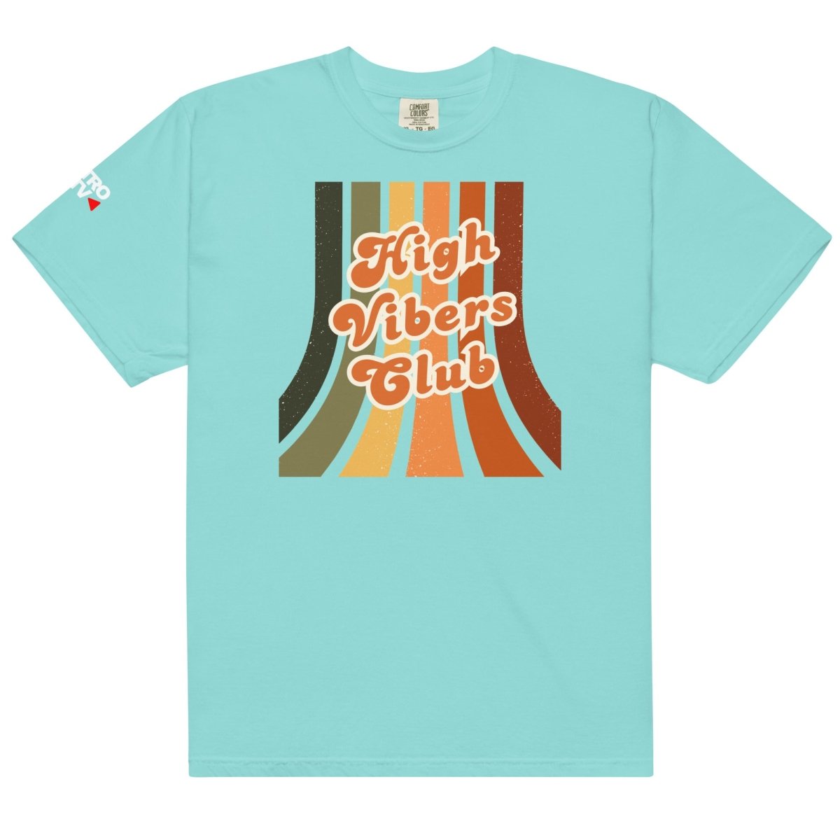 High Vibers Club Unisex garment - dyed heavyweight t-shirt - Retroactv Merch Inc.
