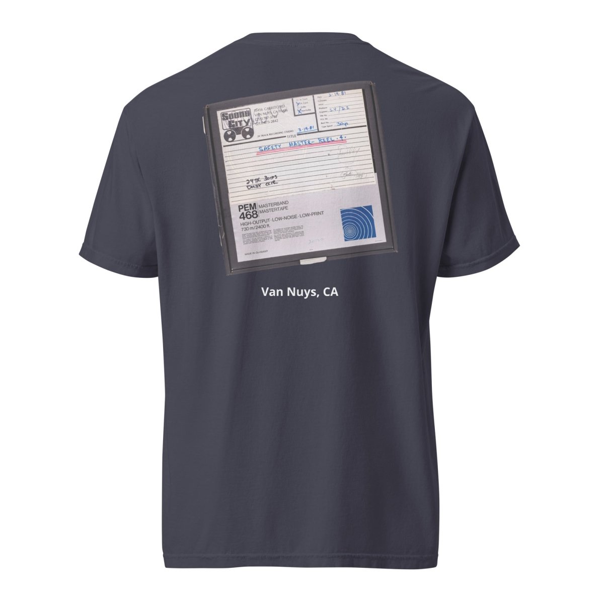 Sound City Master Reel Unisex garment - dyed heavyweight t-shirt - Retroactv Merch Inc.