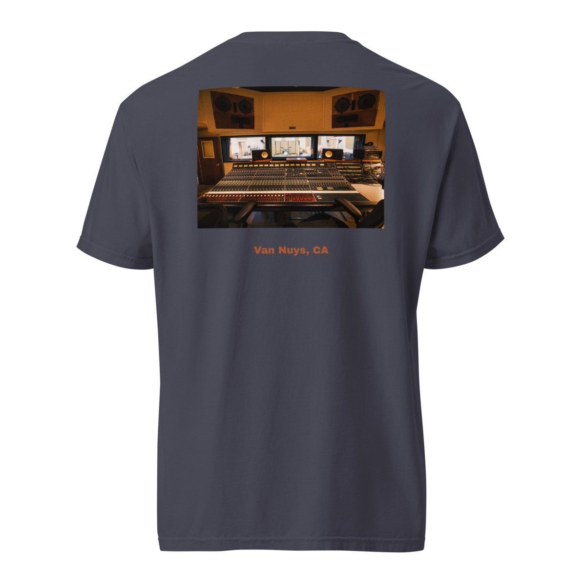 Sound City Studio A Control Room Unisex garment - dyed heavyweight t-shirt - Retroactv Merch Inc.