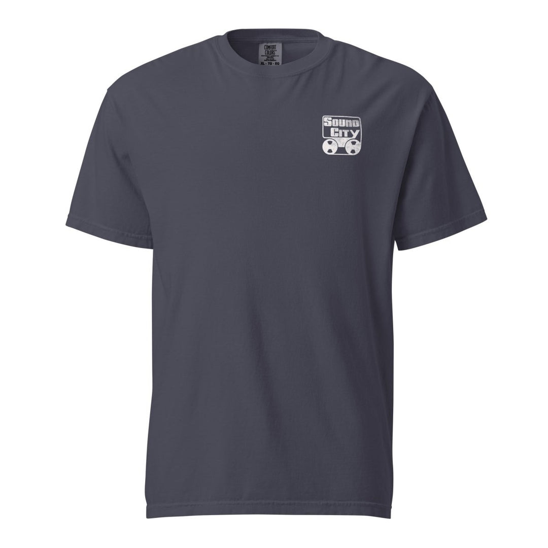 Sound City Sunset Unisex garment - dyed heavyweight t-shirt - Retroactv Merch Inc.