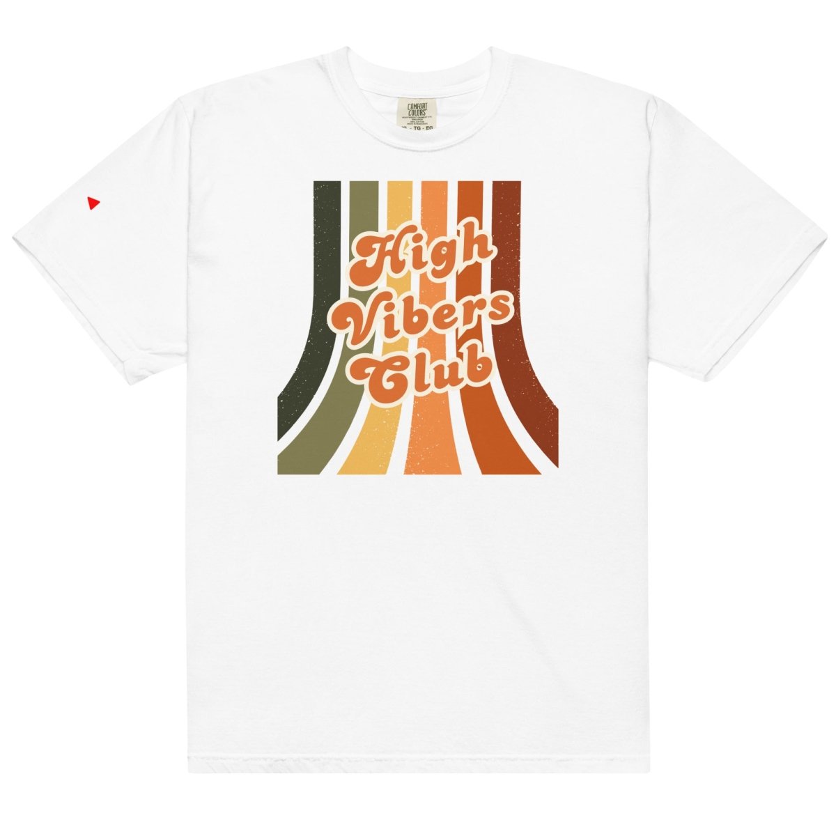 High Vibers Club Unisex garment - dyed heavyweight t-shirt - Retroactv Merch Inc.