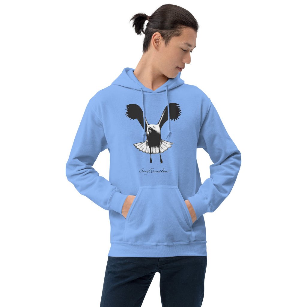 Gary Grimshaw Seagull Spirit Unisex Hoodie - Retroactv Merch Inc.