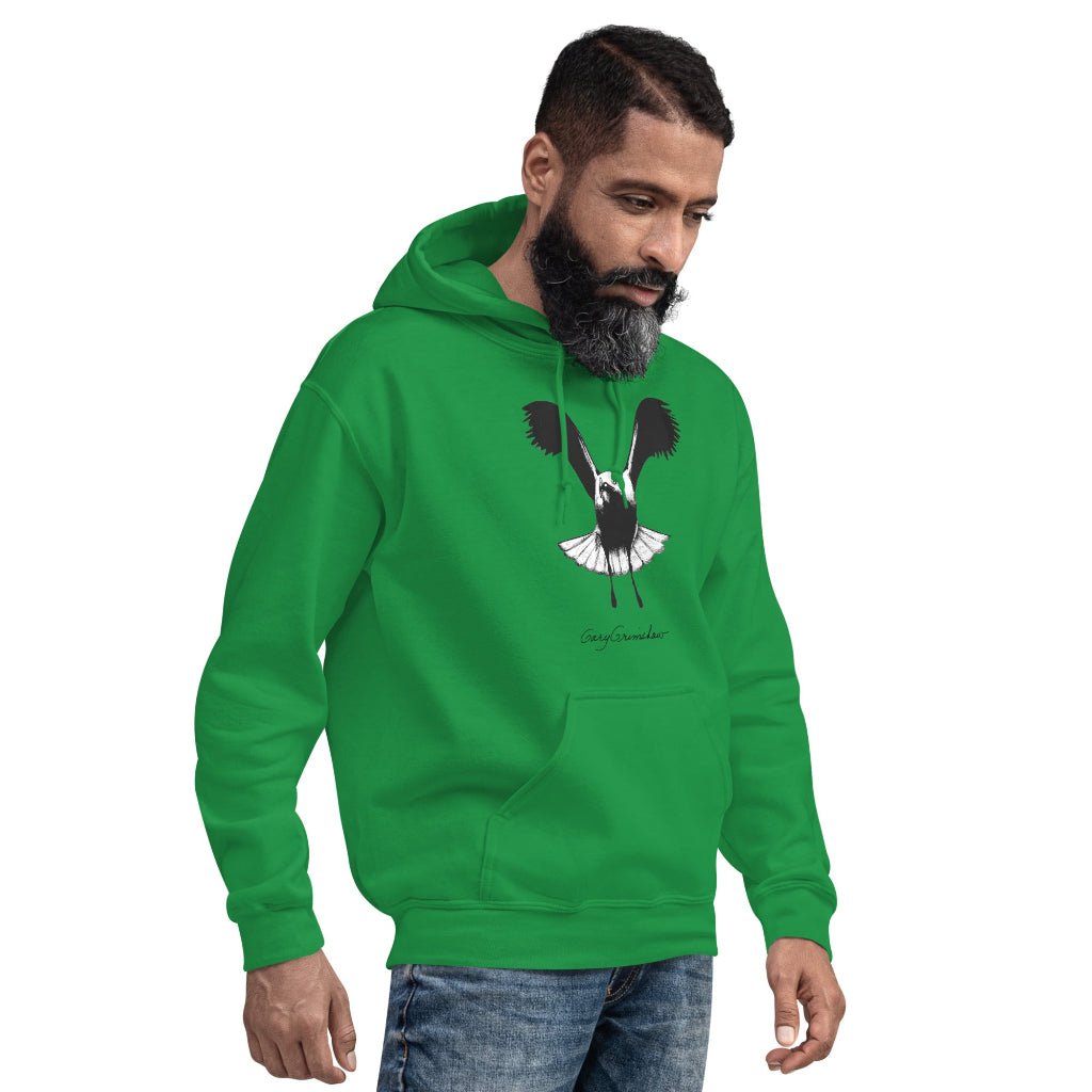 Gary Grimshaw Seagull Spirit Unisex Hoodie - Retroactv Merch Inc.