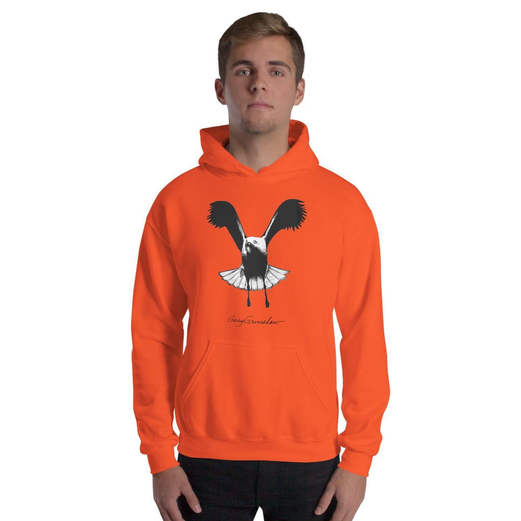 Gary Grimshaw Seagull Spirit Unisex Hoodie - Retroactv Merch Inc.