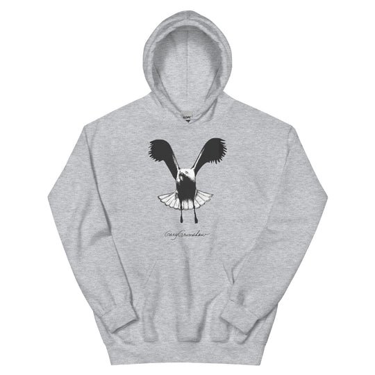 Gary Grimshaw Seagull Spirit Unisex Hoodie - Retroactv Merch Inc.