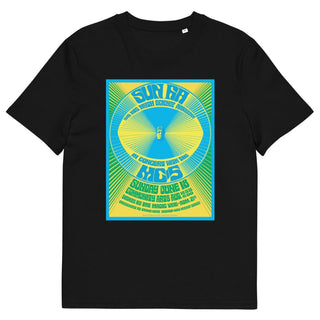 “Sun Ra” by Gary Grimshaw Unisex organic cotton t-shirt - Black