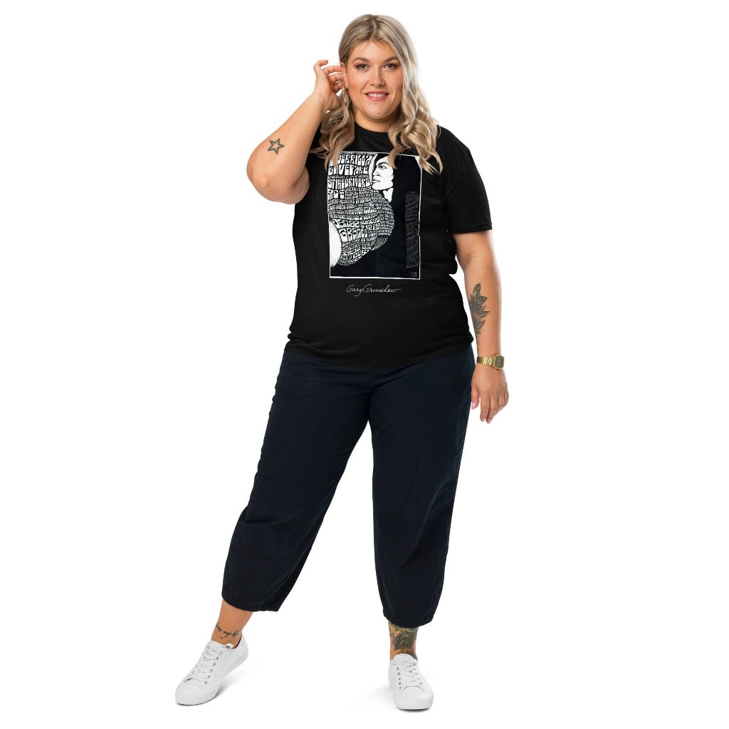 Gary Grimshaw Guerrilla Lovefare Unisex organic cotton t-shirt - Retroactv Merch Inc.