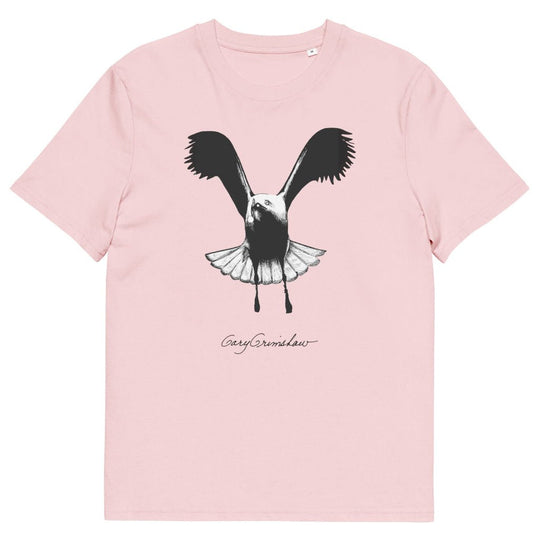 Gary Grimshaw Seagull Spirit Unisex organic cotton t-shirt - Retroactv Merch Inc.