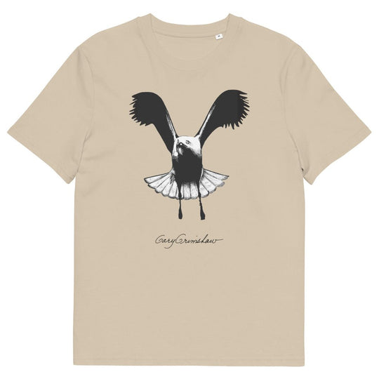 Gary Grimshaw Seagull Spirit Unisex organic cotton t-shirt - Retroactv Merch Inc.