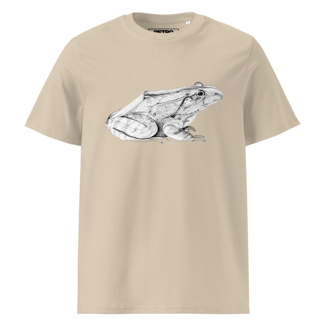 Dick Boak “In Favor of Frogs” Unisex organic cotton t-shirt - Light - Retroactv Merch Inc.
