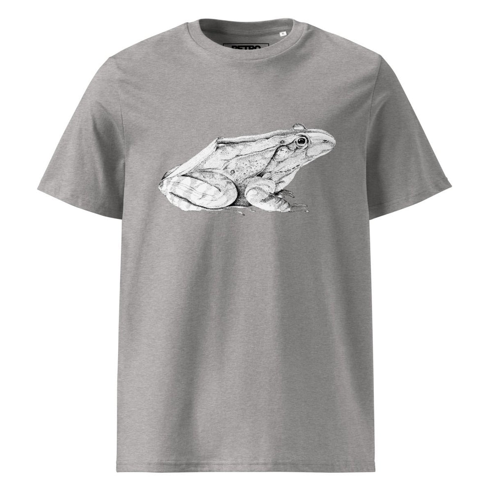 Dick Boak “In Favor of Frogs” Unisex organic cotton t-shirt - Light - Retroactv Merch Inc.