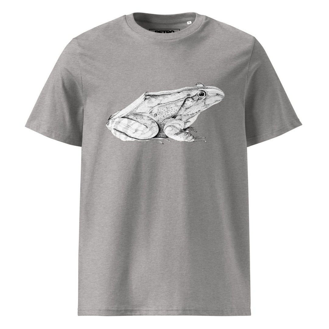 Dick Boak “In Favor of Frogs” Unisex organic cotton t-shirt - Light - Retroactv Merch Inc.