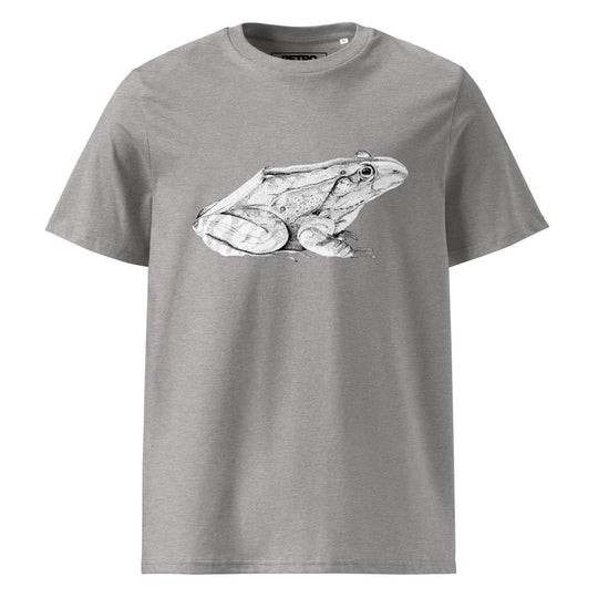 Dick Boak “In Favor of Frogs” Unisex organic cotton t-shirt - Light - Retroactv Merch Inc.